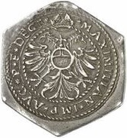 1 Thaler - Louis II, Germany, 1569 reverse image