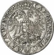 2 Thalers - Louis, Germany, 1546 reverse image