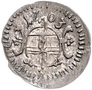 ¼ Kreuzer obverse image