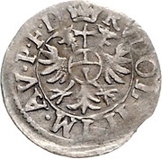 1 Kreuzer, Germany, 1583-1586 reverse image
