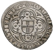 10 Kreuzer, Germany, 1622-1623 reverse image