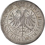 1 Thaler, Germany, 1623-1626 reverse image
