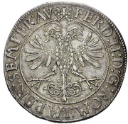 1 Thaler, Germany, 1628 reverse image