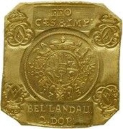 2 Doppie - Charles Alexander Siege Coinage obverse image