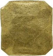 4 Doppie - Charles Alexander Siege Coinage, Germany, 1713 reverse image