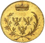6 Kreuzers - Charles Frederick William Gold Pattern obverse image