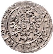 3 Kreuzers - Louis, Germany, 1622 reverse image