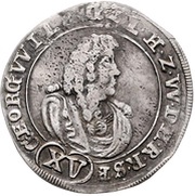 15 Kreuzers - George William obverse image