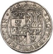 2 Thalers - Louis, Germany, 1610 reverse image