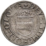 1 Batzen - John IV, Germany, 1521-1533 reverse image
