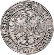 ½ Thaler - George III, Germany, 1545-1548 reverse image
