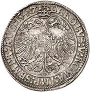 1 Thaler - George III, Germany, 1546-1547 reverse image