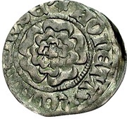 1 Pfennig - Theodoric V, Germany, 1401-1443 reverse image