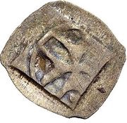 1 Heller Hand heller, Germany, 1356 reverse image