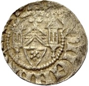 Sterling - Bernard III Blomberg mint, Germany, 1229-1265 reverse image