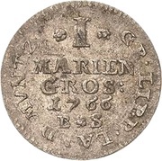 1 Mariengroschen - Simon August, Germany, 1764-1768 reverse image