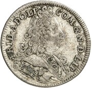⅙ Thaler - Frederick Adolphus obverse image
