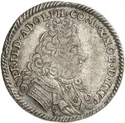 ⅓ Thaler - Frederick Adolphus obverse image