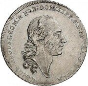 ⅔ Thaler - Simon August 38th Birthday obverse image