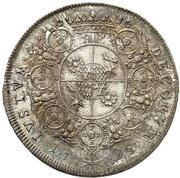 1 Thaler - Frederick Adolphus, Germany, 1712-1713 reverse image