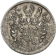 1 Thaler - Simon Henry Adolphus, Germany, 1719 reverse image