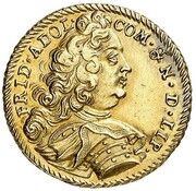1 Ducat - Frederick Adolphus 43rd Birthday obverse image
