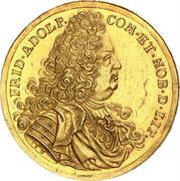 10 Ducats - Frederick Adolphus obverse image