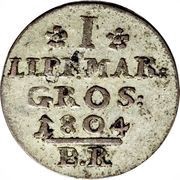 1 Groschen - Paul Alexander Leopold II, Germany, 1804 reverse image