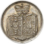 1½ Ducat - Frederick William Leopold Birth; Silver Pattern obverse image