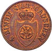 3 Pfenninge - Paul Alexander Leopold II obverse image