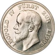 3 Mark - Leopold IV obverse image