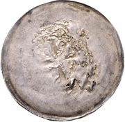 Obole Bracteate - Henry of Aurich, Germany, 1153-1167 reverse image