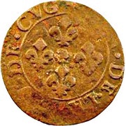 1 Denier, 1 Pfennig - Ferdinand Charles Type 7, Germany, 1644-1672 reverse image