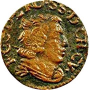 1 Denier, 1 Pfennig - Ferdinand Charles Type 2 obverse image