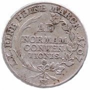20 Kreuzers - Charles Thomas 20 Konventionskreuzer, Germany, 1767 reverse image
