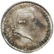½ Thaler - Constantine obverse image