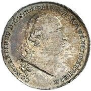 ½ Thaler - Constantine obverse image