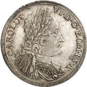 1 Thaler - Sede Vacante, Germany, 1727 reverse image