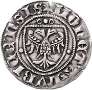 1 Sechsling, Germany, 1388 reverse image