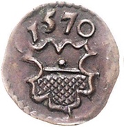 1 Scherf obverse image