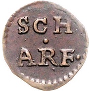 1 Scherf, Germany, 1570 reverse image