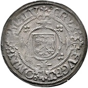 2 Schillings, Germany, 1522 reverse image