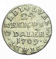 1⁄24 Reichsdaler, Germany, 1645-1715 reverse image