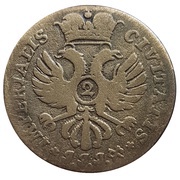 2 Schilling, Germany, 1727 reverse image