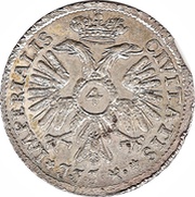4 Schilling, Germany, 1758 reverse image
