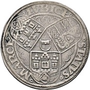 1 Mark, Germany, 1549 reverse image