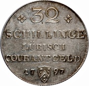 32 Schilling - Francis II, Germany, 1796-1797 reverse image