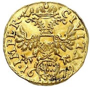 ¼ Ducat, Germany, 1679-1728 reverse image