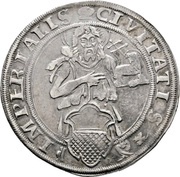 1 Thaler, Germany, 1549-1555 reverse image
