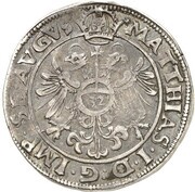 1 Thaler, Germany, 1612-1619 reverse image